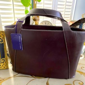 Ralph Lauren Skipper LG Stitched Tote